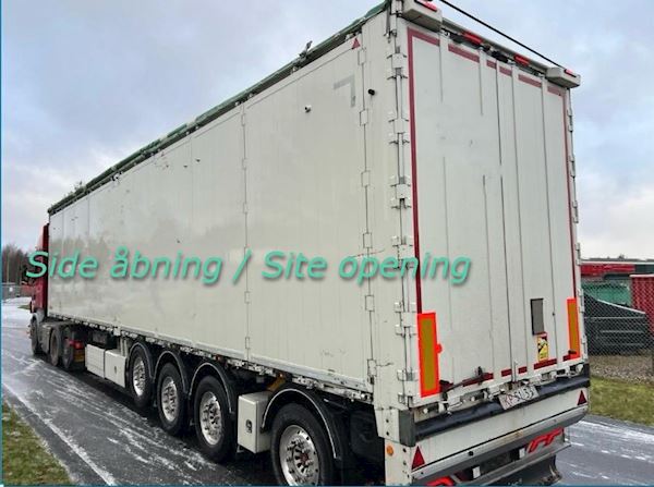 Legras 4 akslet 91 m3 sideåbning + aut presenning, Walkingfloor
