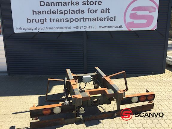 HMF 14,2 T/M Kran konsol med træktravers Tilbehør - 1