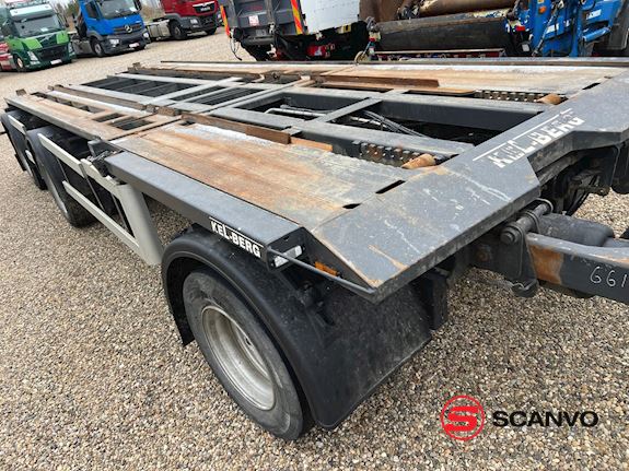 Kel-Berg D24B3  - 7,0 - 7,5 mtr. container Behältertransportanhänger - 1