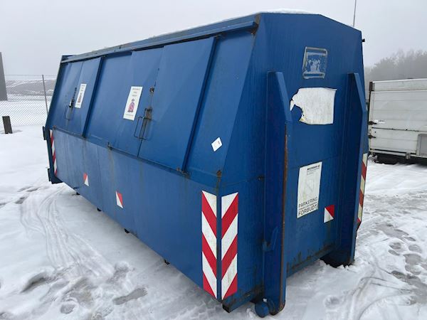 Micodan A/S SL4014 4000 mm ca. 14 m3, Lukket affaldscontainer