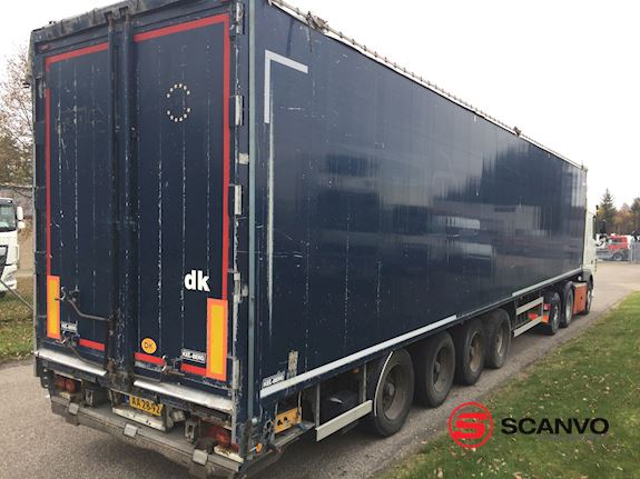 Kel-Berg 92m3 alu kasse + folde/slæde lift Walkingfloor - 1