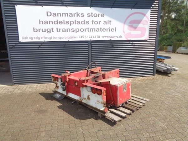 HMF 14,2 T/M Kran konsol med træktravers, Tilbehør