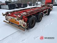 Kel-Berg D24B3 6,0 - 6,5 mtr. containere Behältertransportanhänger - 5