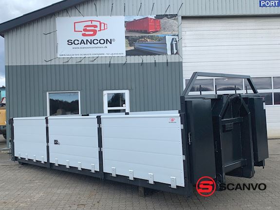 Scancon SAL6515 6500 mm alu lad + aut. bagsmæk Åben - 1