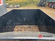 Intra Materialhantering AB Vip container 2050 ltr / 2,5m3 gaffellommer m/transport hjul Tip / vip container - 7