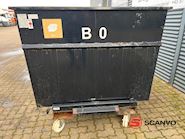 Intra Materialhantering AB Vip container 2050 ltr / 2,5m3 gaffellommer m/transport hjul Tip / vip container - 3