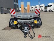 Hangler VTS-H 400 4 akslet - 2 delt ramper Maskintransport - 19