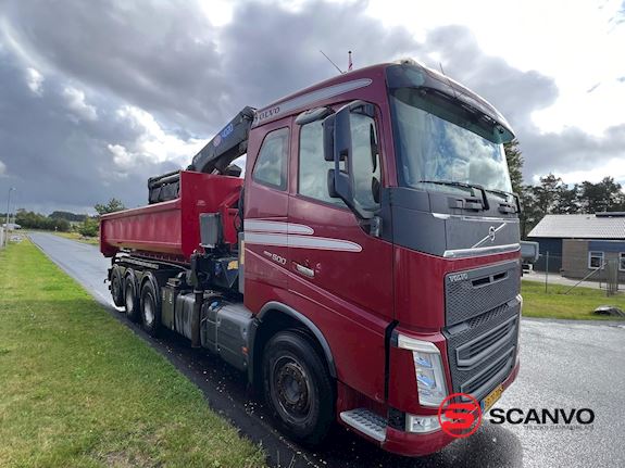 Volvo FH540 - HMF 42020K5 + jib Hejs/kran - 1