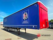 Hangler 3-aks gardintrailer hævetag + skydetag Gardin - 2