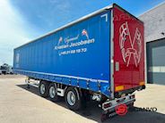 Hangler 3-aks gardintrailer hævetag + skydetag Gardin - 5