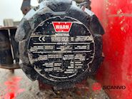 Kel-Berg 13,5 mtr maskin/ blokvogns trailer + udtræk - dobbelt ramper Udtrækkelig - 13