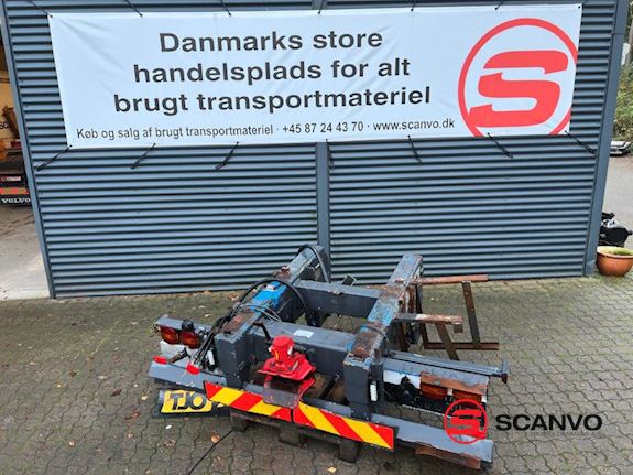 HMF 20,5 T/M Kran konsol med træk travers Tilbehør - 1