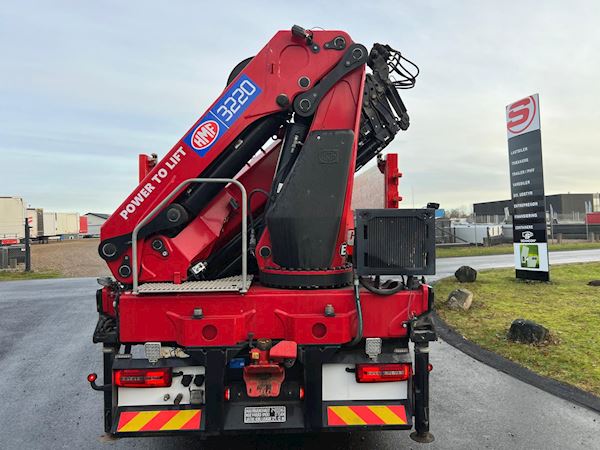 HMF 3220K6 på aftagelig konsol, Kran