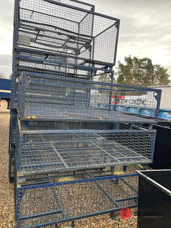 Diverse B 1350 x H 560  x L 2230 mm Gitterrammer / container bur - 1