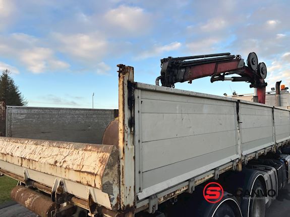 HMF HLK 6,1 mtr - alu sider aut bagsmæk open - 1