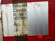 DC-Container SL6027 - 6000mm - 27m3 Lukket affaldscontainer - 6