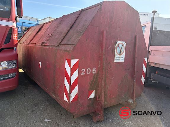 Diverse SL50xx - 5000mm - ca 20m3 Lukket affaldscontainer - 1