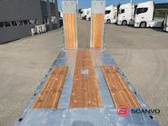 Hangler VTS-H 400 4 akslet - 2 delt ramper Maskintransport - 12