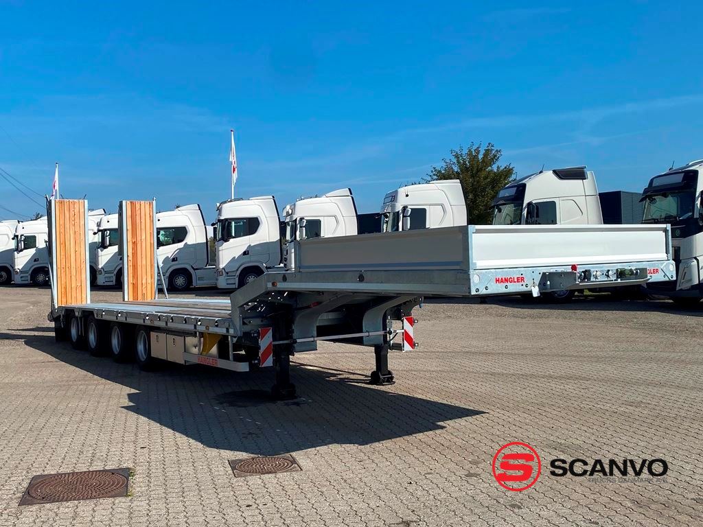 Hangler Hangler SVS 580 4 akslet Maskintrailer - Scanvo Trucks Danmark A/S