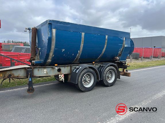 Kel-Berg 18 ton - rundbue alu kasse + Hardox Rundbue isoleret - 1