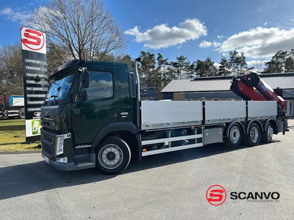 Volvo FM420 - HMF 3220K6 Kran/Fast lad - 1