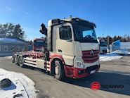 Mercedes-Benz Antos 2545 - HMF 1520K-RCkran Hejs/kran - 2