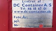 DC-Container S6516 væsketæt 16m3 - Rullepresenning - 15
