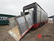 Fliegl SDS 400 13,6 mtr - 3 dæk 97m3 Dyretransport - 8