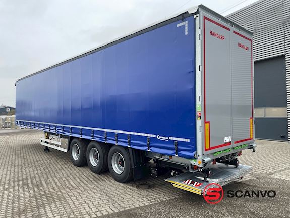 Hangler 3-aks Hævetag + Foldeslæde lift Gardin - 1