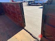 Miljø Art A/S 24m3 container - 6500 mm - Lukket frontrum Combi - 6