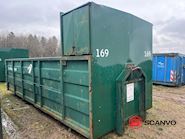 Miljø Art A/S 24m3 container - 6500 mm - Lukket frontrum Combi - 14