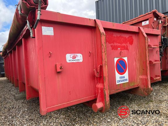 DC-Container S6516 væsketæt 16m3 - Rullepresenning - 1