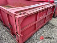 DC-Container S6516 væsketæt 16m3 - Rullepresenning - 2