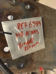 Træk travers med 50mm luftbetjent træk Reservedele - 6