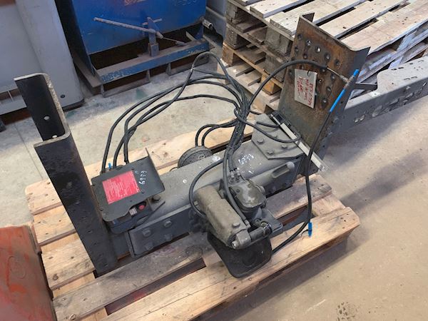 Træk travers med 50mm luftbetjent træk, Reservedele