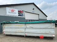 Scancon 6000 mm - 20m3 - Bagdøre + Rullepresenning Åben - 3