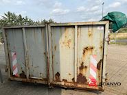 Scancon 6000 mm - 20m3 - Bagdøre + Rullepresenning Åben - 4