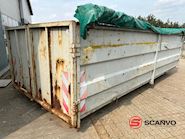Scancon 6000 mm - 20m3 - Bagdøre + Rullepresenning Åben - 2
