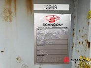 Scancon 6000 mm - 20m3 - Bagdøre + Rullepresenning Åben - 19