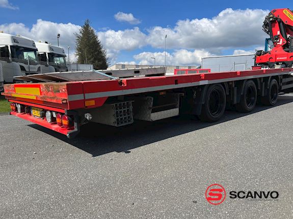 Kel-Berg C930V 8100mm lad + udtræk 2000 mm for + bag Low loader - 1