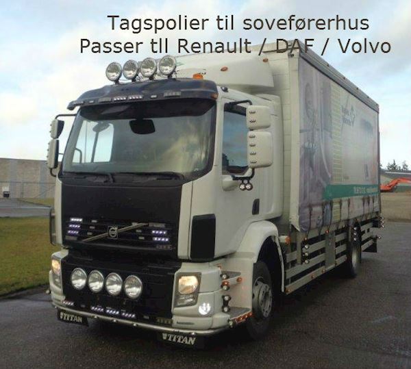 Volvo Tagspoiler til Volvo FL, Reservedele