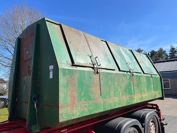 Lasto SL4919 4900 mm 2 x 3 låger, Lukket affaldscontainer