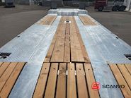 Hangler VTS-H 400 4 akslet - 2 delt ramper Maskintransport - 14