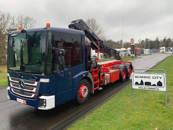 Mercedes-Benz Econic 2630 - Hiab 192 X Hipro E4, Hejs/kran