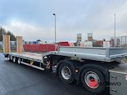 Hangler SDS-H 510-T 3-aks maskintrailer - dobbelt ramper Maskintransport - 3