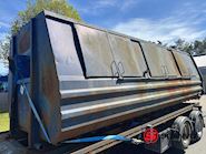 Scancon SL6125 6150 mm 2 x 3 sidelåger Lukket affaldscontainer - 4