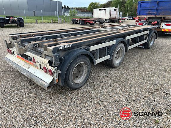 Kel-Berg T430  7,0 - 7,5 mtr containere Behältertransportanhänger - 1