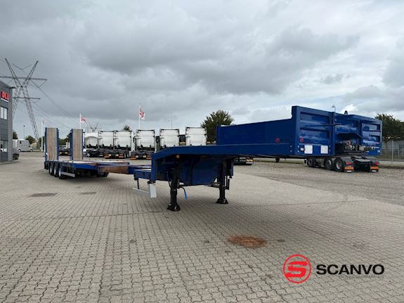 Kel-Berg 13,1 mtr + 6,35 mtr udtræk dobb. ramper Maskintransport - 1