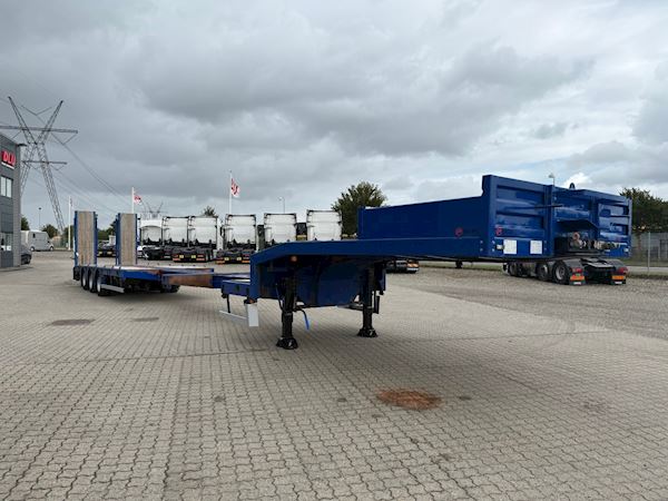 Kel-Berg 13,1 mtr + 6,35 mtr udtræk dobb. ramper, Maskintransport