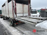 HFR 7,15 mtr alu kasse + læsse rampe Dyretransport - 7